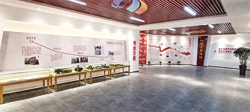 蘭山區融媒體中心黨建展廳